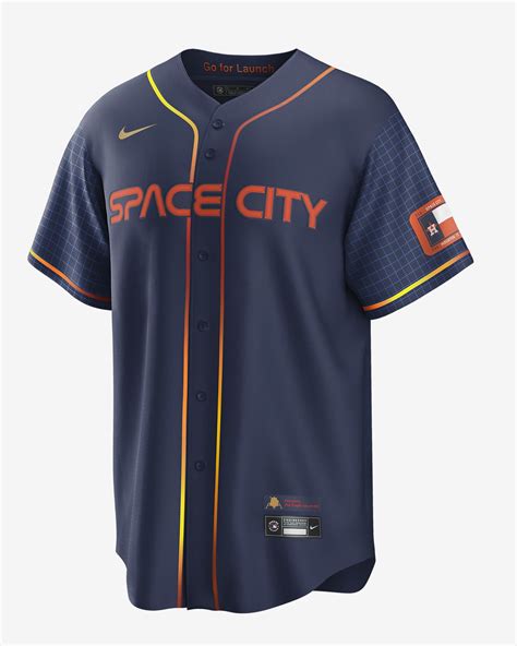 nike men's houston astros city connect replica jersey|nike astros jersey.